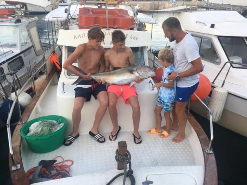 Rhodes: Captain Manolis Fishing Trip with BBQ and Swimming - Who will enjoy this most?