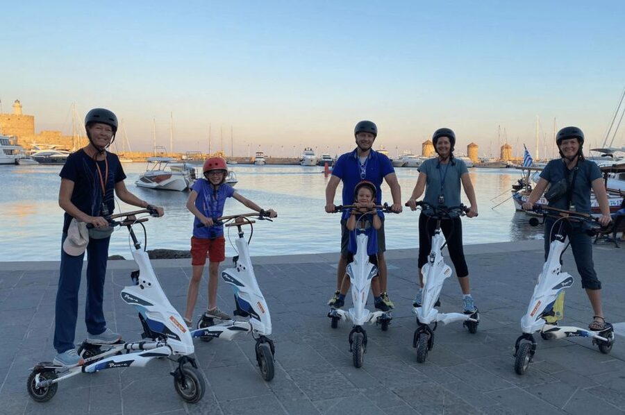 Rhodes: City Highlights and Medieval Town Trikke Tour - Why a Trikke works well in Rhodes