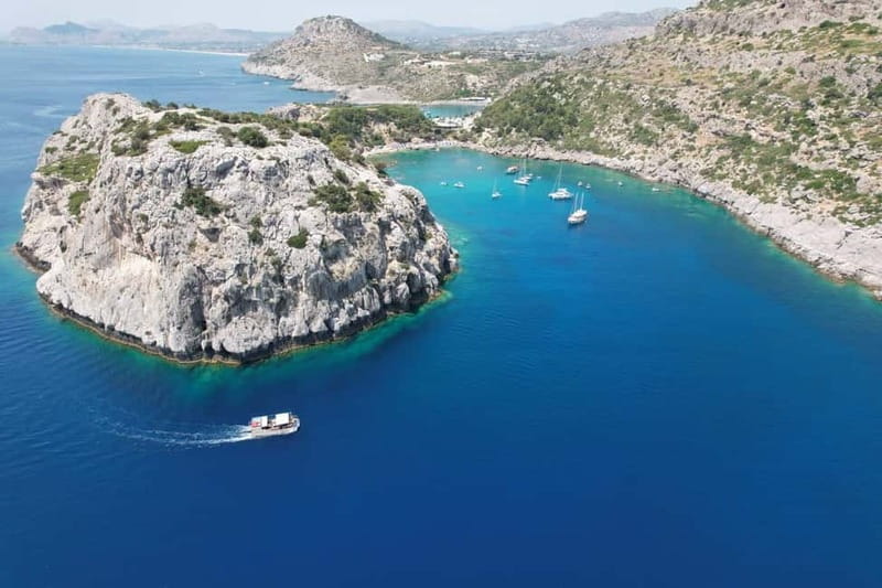 Rhodes: Cruise with 4 Swim Stops, Lunch, Drinks & Transfers - Traganou Caves: A Short Stop With a Strong Setting