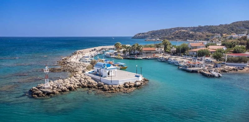 Rhodes: Cruise with 4 Swim Stops, Lunch, Drinks & Transfers - Afandou Bay and the Route Confusion
