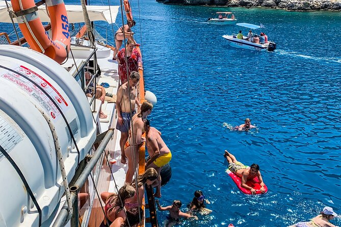 Rhodes Day Cruise (with lunch & unlimited drinks) 5,5 Hours - Kallithea Springs: Clear Water at the Final Stop