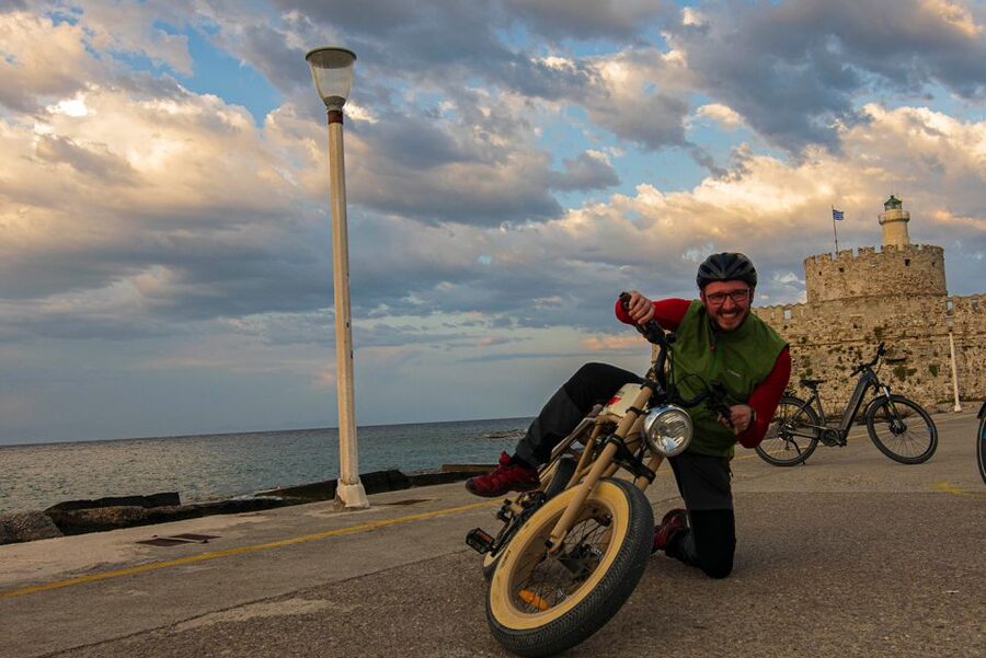 Rhodes: E-bike Highlights Sunset or Morning Photo Tour - The guide makes the difference