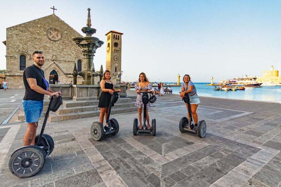 Rhodes: Explore the New and Medieval City on a Segway - The Street of the Knights and the Palace of the Grand Masters