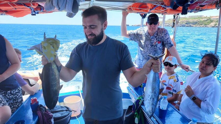 Rhodes: Fishing Trip, Snorkelling, BBQ, & Professional Guide - Meeting Skevos and Captain Mike