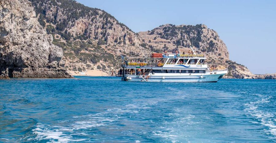 Rhodes: Full Day East Coast Bay to Bay Boat Trip with Lunch - Key things to know before booking