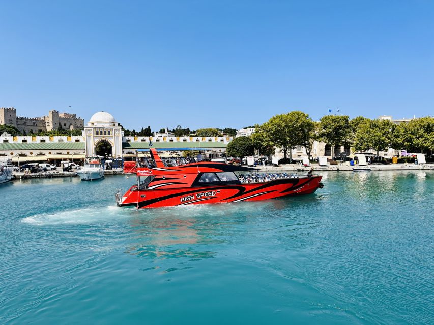 Rhodes: High Speed Boat Trip to Lindos - Five things to know before you go