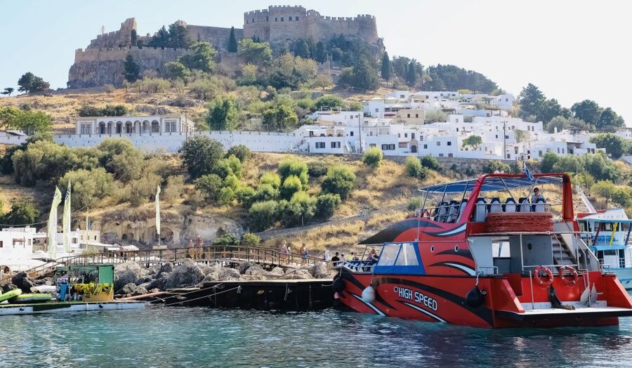 Rhodes: High Speed Boat Trip to Lindos - Why the boat is a smart way to reach Lindos