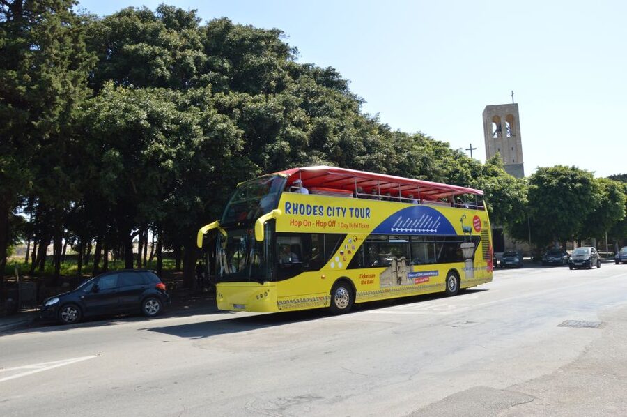 Rhodes: Hop-on Hop-off Bus and Submarine Tour - Starting at Mandraki Harbor with the Poseidon Submarine