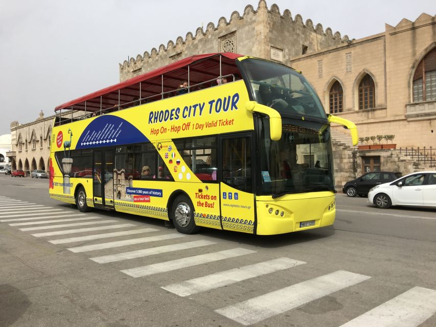 Rhodes: Hop-On Hop-Off City Tour Bus - Key points to know before you board