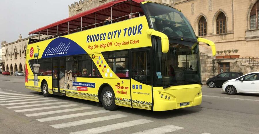 Rhodes: Hop-On Hop-Off City Tour Bus - Why this bus makes sense in Rhodes