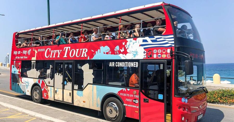Rhodes: Hop-On Hop-Off Sightseeing Bus Tour - Key things to know before you board