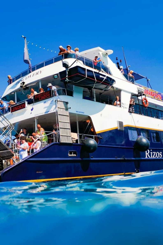 Rhodes: Lindos Cruise with 2 Swim Stops - The boat ride along Rhodes east coast