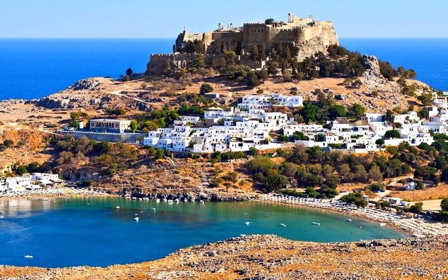 Rhodes: Lindos Cruise with 2 Swim Stops - Tsambika Beach and the final swim