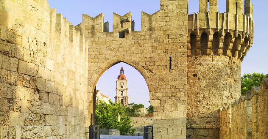 Rhodes: Old Town Walking Tour with Guide - Entering the UNESCO-listed medieval city