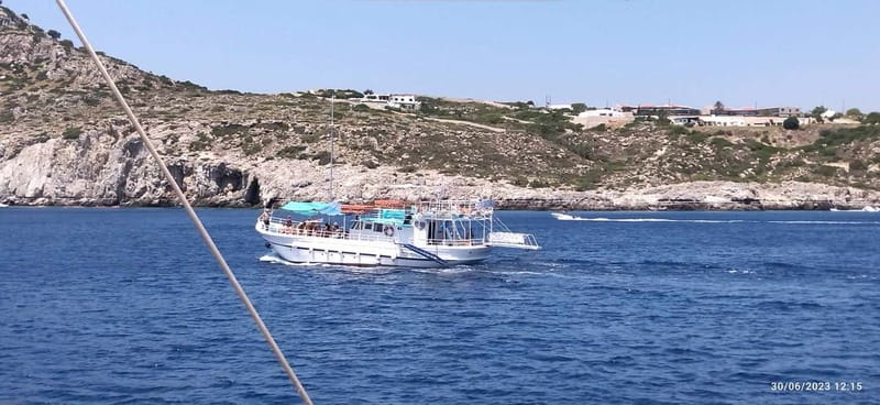 Rhodes: Pleasure Cruise for Swimming and Snorkeling - Six Hours From Mandraki Harbour to the East Coast