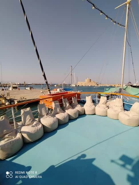 Rhodes: Pleasure Cruise for Swimming and Snorkeling - What Life Is Like Aboard the Wooden Boat