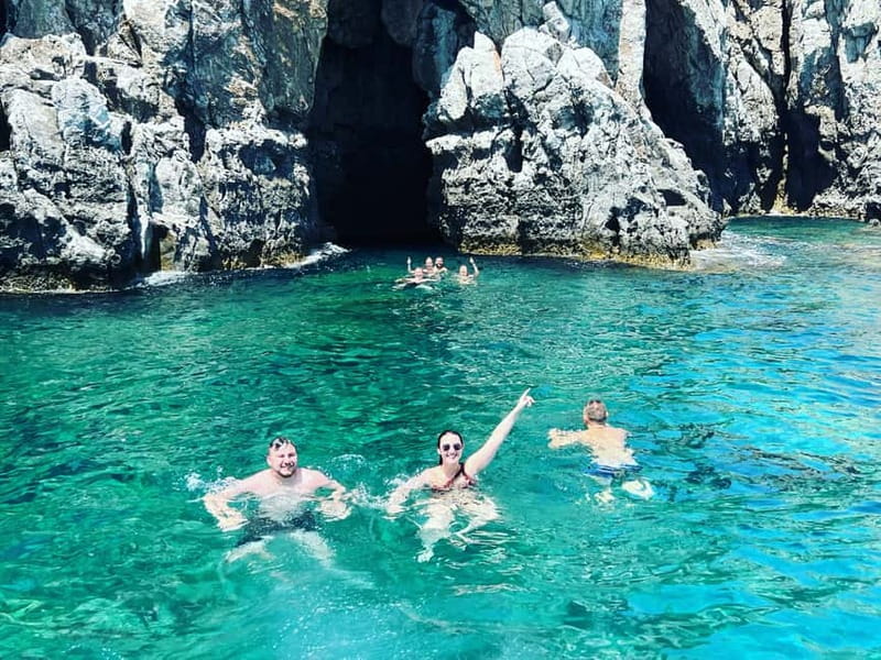Rhodes: RIB Cruise with Drinks and 4 Swim Stops - Traganou and the rocky caverns