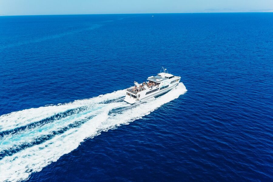 Rhodes: Speedboat Trip to Symi with Free Time to Explore - The Rhodes Harbor Sights You See from the Water