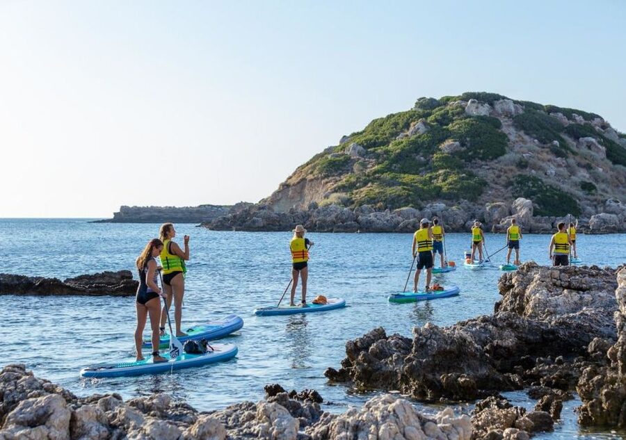 Rhodes: Stand-Up Paddleboard and Snorkeling Tour - The best fit for this Rhodes water adventure