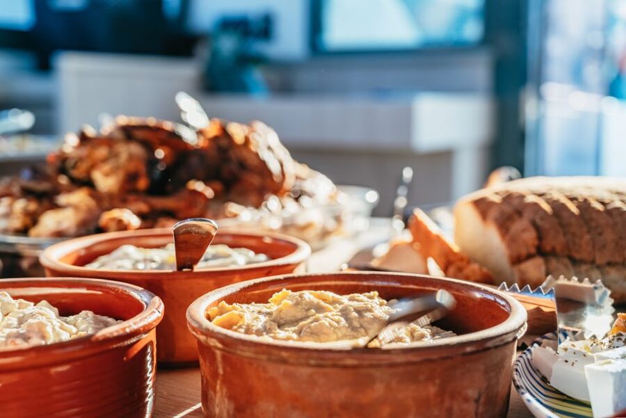Rhodes: Sunset Catamaran Cruise with Dinner Buffet & Drinks - What the $58 price really includes