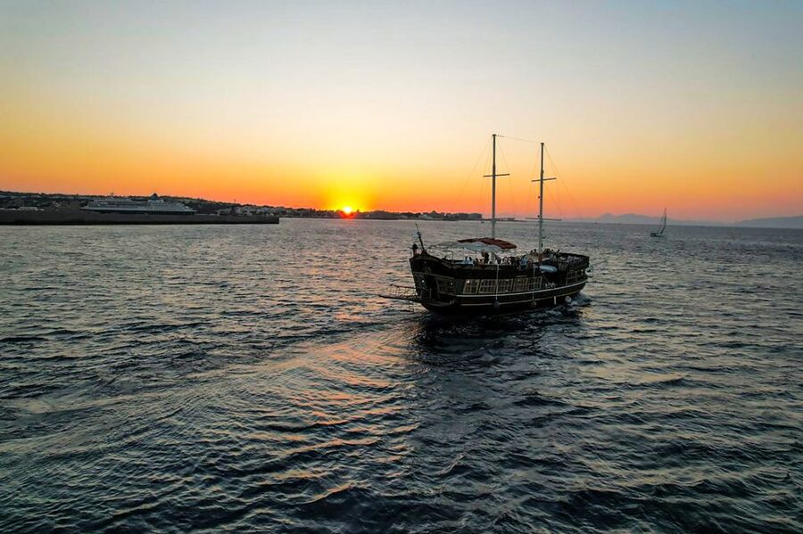 Rhodes: Sunset Cruise with Greek BBQ and Unlimited Drinks - Key points before you book
