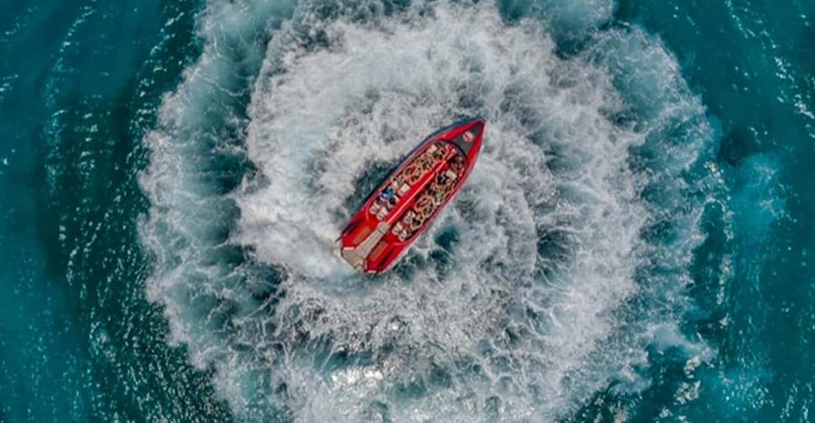 Rhodes Town: Adrenaline Jet Boat Adventure - Mandraki Harbour is the launch point