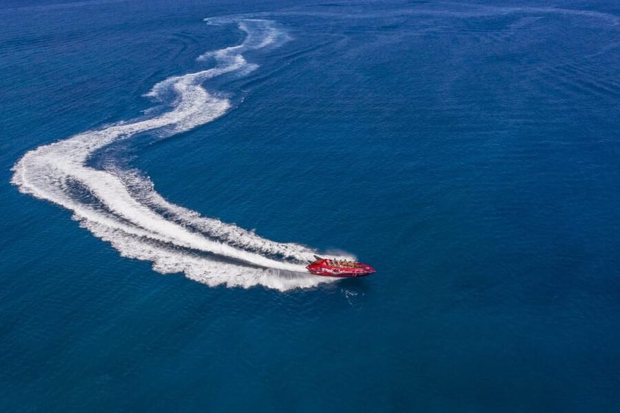 Rhodes Town: Adrenaline Jet Boat Adventure - Ten minutes around Mandraki Harbour