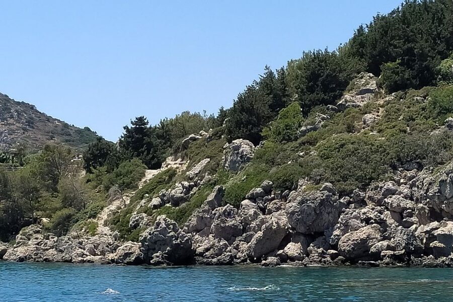 Rhodes Town: Anthony Quinn, Kalithea & Afandou Boat Cruise - The crew and atmosphere on board