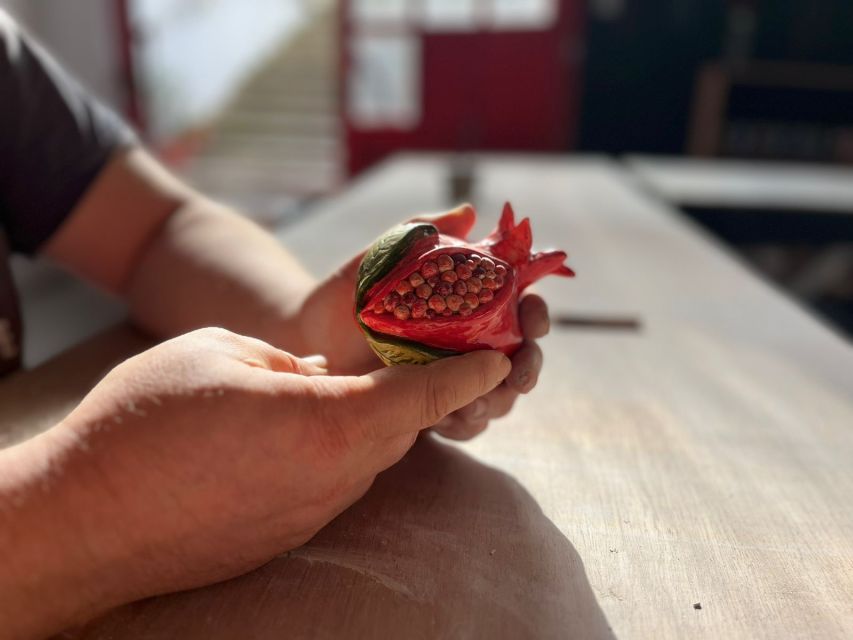 Rhodes Town: Pomegranate Pottery Masterclass - Key points to know before booking