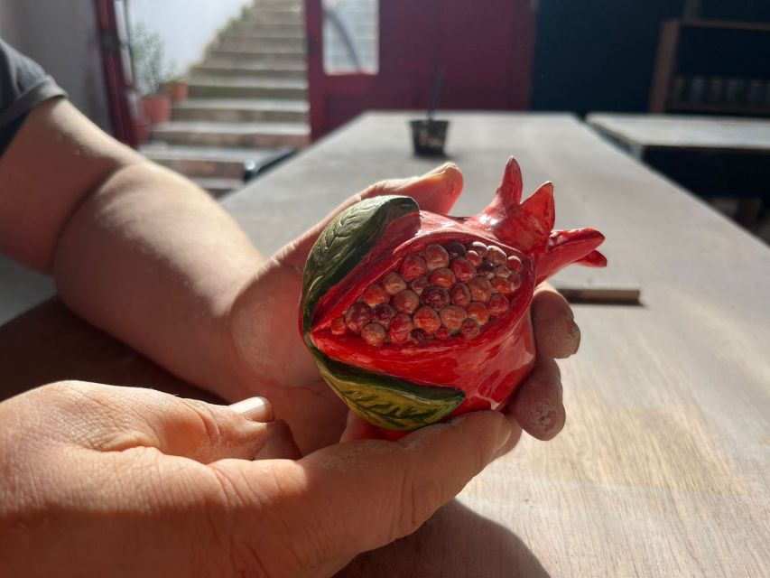 Rhodes Town: Pomegranate Pottery Masterclass - A thoughtful souvenir, not just a pottery lesson