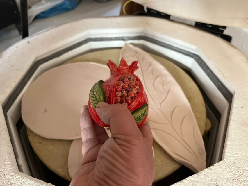 Rhodes Town: Pomegranate Pottery Masterclass - Why $47 can be good value
