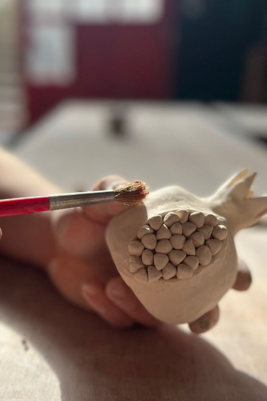 Rhodes Town: Pomegranate Pottery Masterclass - Meeting Theo and learning the pomegranate’s meaning