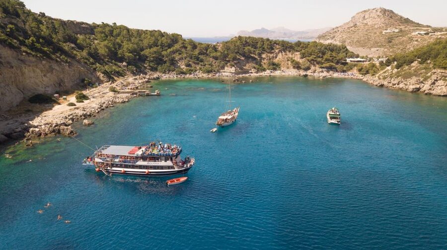Rhodes Town: Scenic Cruise to Lindos with Swim Stops - Three hours to make your own Lindos plan