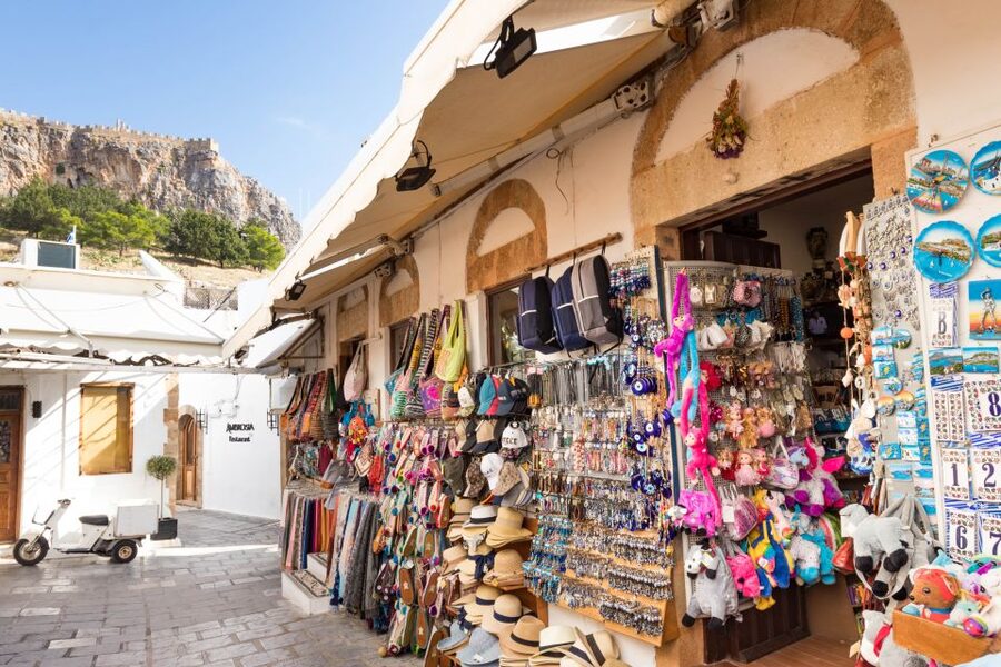 Rhodes Town: Scenic Cruise to Lindos with Swim Stops - Food, drinks, seating, and comfort on board