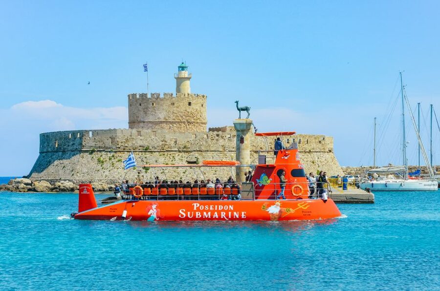 Rhodes Town: Submarine Cruise with Underwater Views - Starting at Platia Eleftherias and Mandraki Harbor