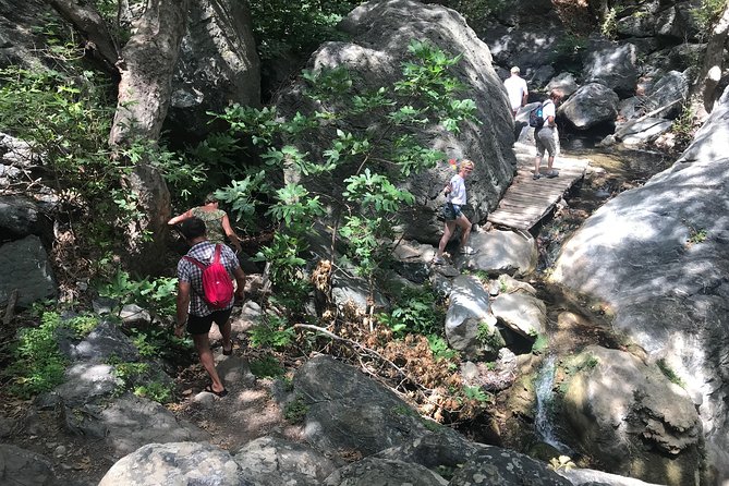 Richtis Waterfall, History, Azoria, OliveTasting, NorthCoast - Richtis Gorge and its cold freshwater pool