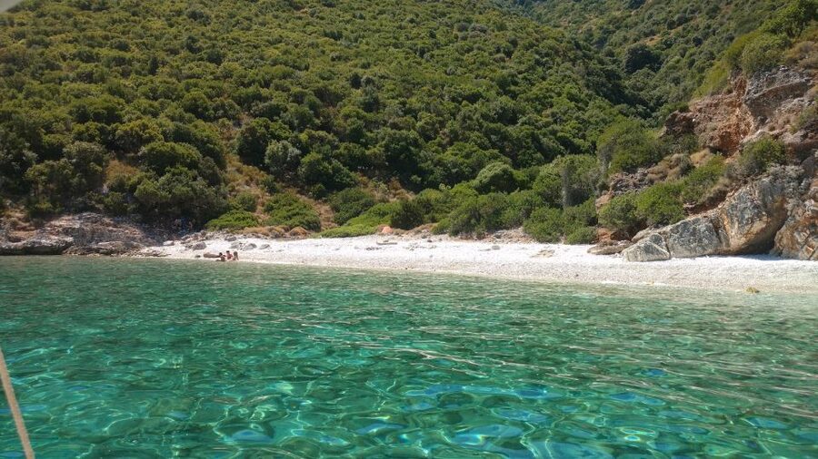 Sami: Ithaca Island Boat Trip with Swimming and Snacks - Vathi: 70 minutes in Ithaca’s harbor capital
