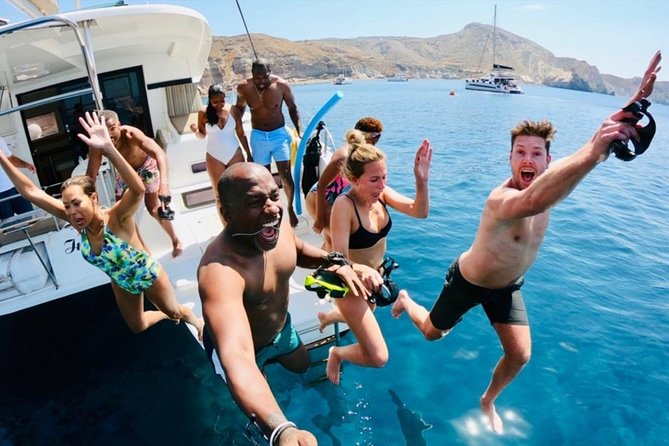Santorini All-inclusive Catamaran Cruise with Thirassia Stop - Who will enjoy this cruise most?