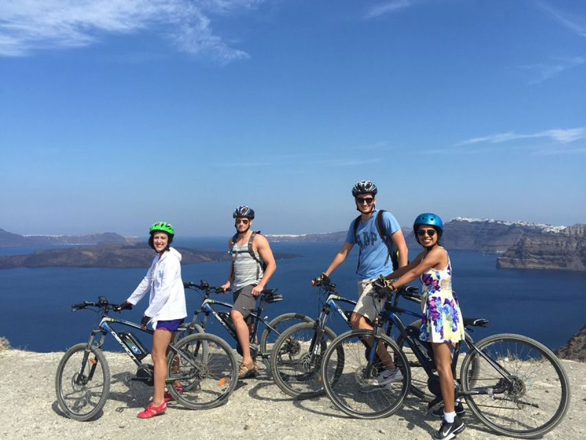 Santorini: Around the Island by Electric Bike - The return through vineyards and windmills