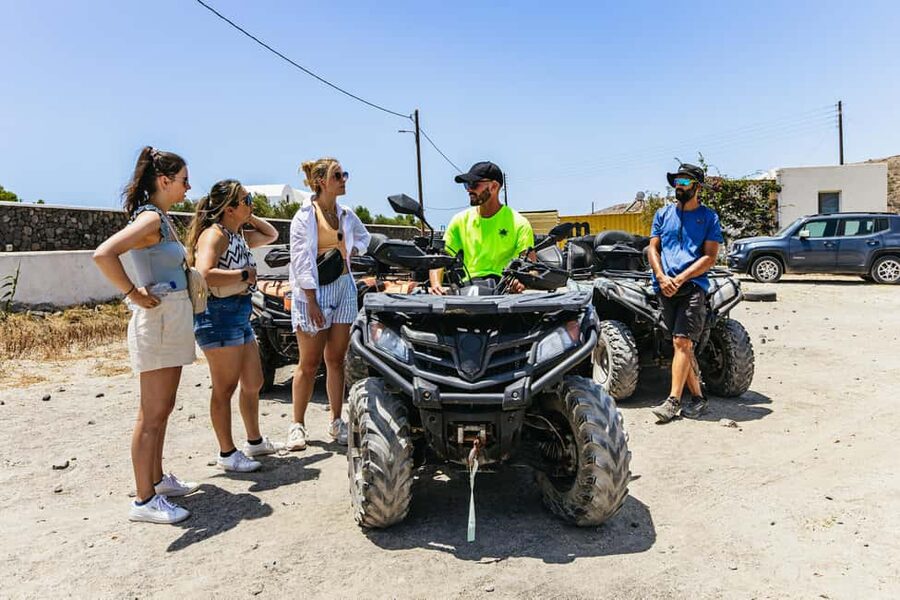 Santorini: ATV Quad Bike Tour with Lunch - Safety, comfort, and the pace of the ride
