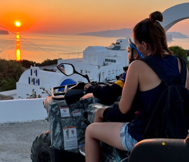 Santorini: ATV-Quad Experience - Windmills, vineyards, and Megalochori