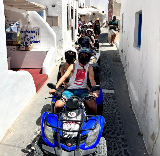 Santorini: ATV-Quad Experience - The cave chapel and the ride to Vlichada