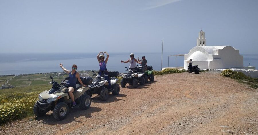 Santorini: ATV-Quad Experience - How the guides handle safety