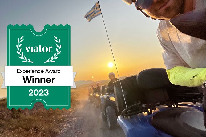 Santorini ATV-Quad Experience: Off-Road Adventure & Hotel Pickup - Windmills, vineyards, and Megalochori
