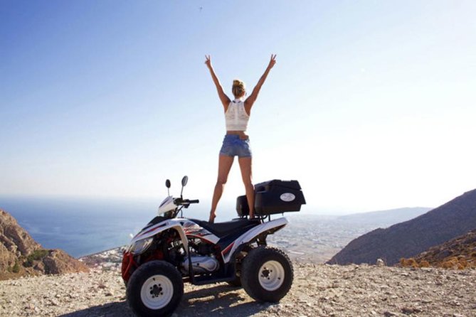 Santorini ATV-Quad Experience: Off-Road Adventure & Hotel Pickup - Safety, riding ability, and comfort