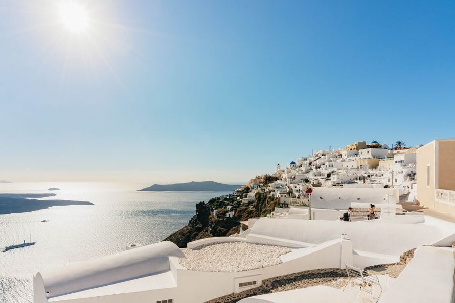 Santorini: Caldera Trail Guided Hike and Sunset Viewing - The picnic stop at Prophet Elias
