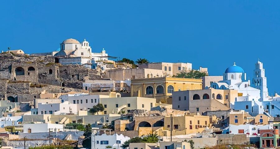Santorini: Guided Island Day Trip with Beach Visit - Key points at a glance