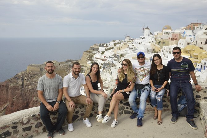 Santorini Highlights and Venetian Castles Small-Group Day Tour - Wine tasting at Artemis Karamolegos Winery