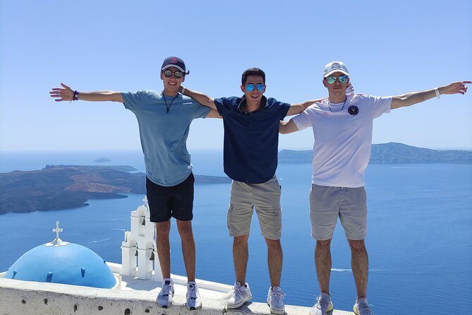 Santorini Highlights Private Tour - Red Beach and Perivolos Black Beach