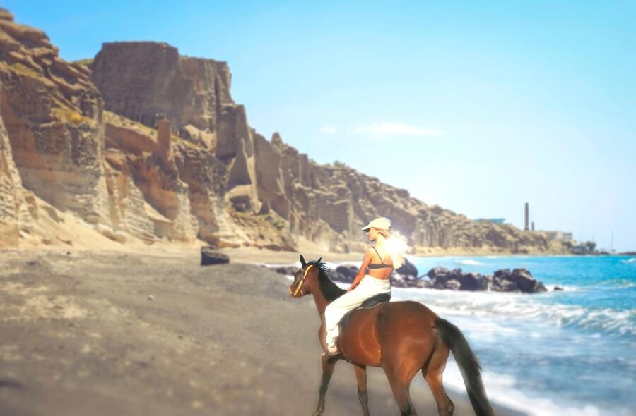 Santorini: Horseback Riding Tour on the Beach - Why this ride offers a different Santorini view